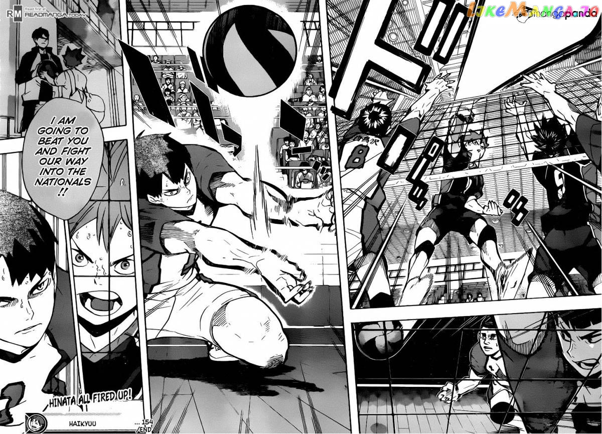 Haikyuu!!, Chapter 154 image 17